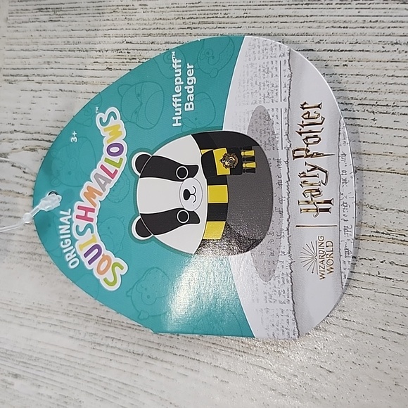 Kellytoy Squishmallows Harry Potter Hufflepuff Badger stuffed animal plush NEW - Picture 7 of 10